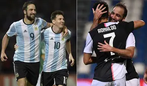 Higuaín: Fui el futbolista que más entendió a Messi y Cristiano 