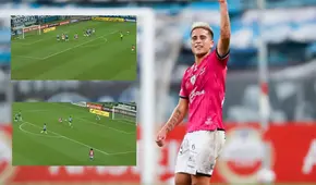 Christian Ortiz anotó espectacular doblete a Gremio por Copa Libertadores