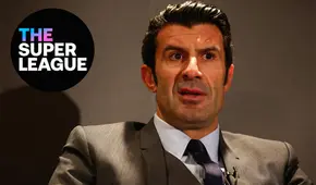 Luis Figo calificó de “codicioso e insensible” proyecto de Superliga Europea