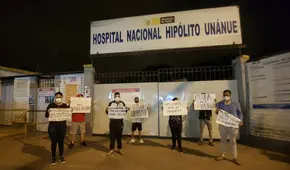 Realizan plantón para implorar por una cama UCI para paciente COVID-19