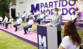 Partido Morado califica de “ilegal y arbitraria” actuación del ROP tras registrar cancelada su inscripción  