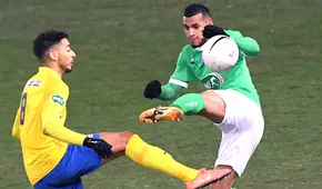 ¡Llegó su momento! Miguel Trauco fue titular luego de 4 meses con el Saint-Étienne en la Ligue 1