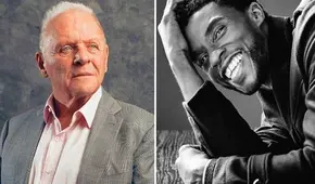 Oscar 2021: Anthony Hopkins homenajea a Chadwick Boseman 