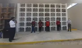 Piura: inauguran pabellón de nichos en cementerio de Chulucanas
