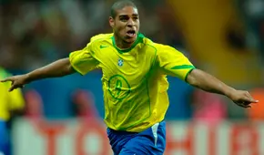 Adriano será inmortalizado en el Paseo de la Fama del Maracaná