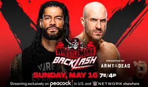 WWE Wrestlemania Backlash 2021: Cesaro vs. Roman Reigns por el título Universal