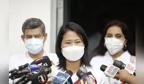 Keiko a Castillo: “Yo lo voy a esperar en la puerta del penal Santa Mónica”