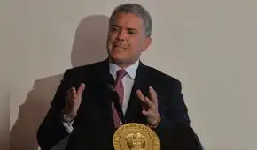 Colombia: atacan a tiros el helicóptero en el que viajaba el presidente Iván Duque Colombia: atacan a tiros el helicóptero en el que viajaba el presidente Iván Duque