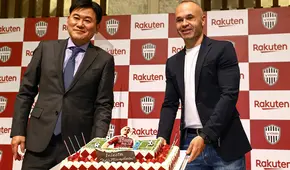 Andrés Iniesta jugará hasta los 39 años en el Vissel Kobe de Japón