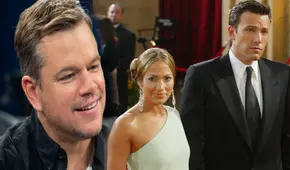 Matt Damon sobre encuentro de Ben Affleck y Jennifer Lopez: Los amo a ambos