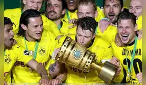 Borussia Dortmund ganó la Copa Alemana tras golear 4-1 al RB Leipzig