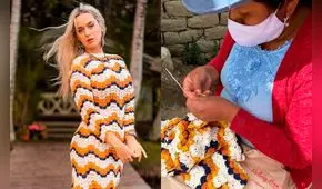 Katy Perry luce vestido realizado por peruanas en su videoclip “Electric”