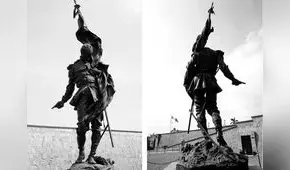 ¿Debe volver la escultura original de Bolognesi a su plaza?