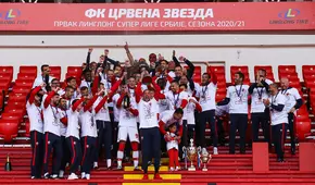 Estrella Roja de Belgrado sumó 108 puntos y batió récord en ligas europeas