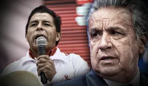 “Es chavista”: Lenín Moreno arremete contra Pedro Castillo y sondeos en Perú