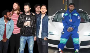 Anuel AA colaborará junto a Maroon 5 en el disco Jordi