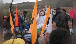 Cusco: Keiko Fujimori realizó mitin en Anta en medio de arengas y rechazo