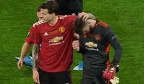 David De Gea y su mensaje tras perder la final de la Europa League