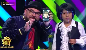 Ángel López se sorprende por parecido entre imitador de Yo soy y su nieto