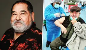 Ramón García recibe segunda dosis de la vacuna contra el coronavirus