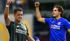 ‘Chicharito’ Hernández apoya a Cruz Azul en la final de la Liga MX