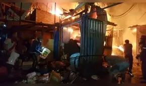 Incendio amenazó a los shipibos de la zona de Cantagallo