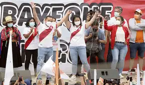 Keiko Fujimori en su último recorrido visita norte del Perú