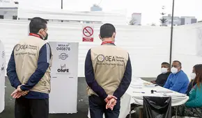 Elecciones 2021: observadores de Parlasur y la OEA vigilaron segunda vuelta