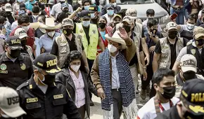 Pedro Castillo pide calma, esperar resultados y que resguarden el voto