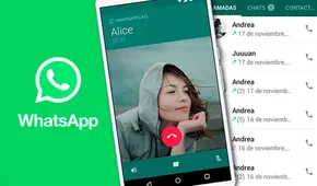 WhatsApp: así puedes eliminar tu historial de llamadas y videollamadas