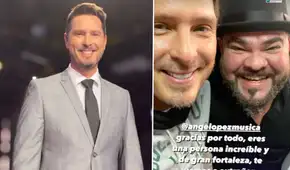 Cristian Rivero se despide de Ángel López tras el fin de Yo soy: “Eres increíble” Cristian Rivero se despide de Ángel López tras el fin de Yo soy: “Eres increíble”