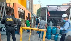 SJL: delincuentes se habrían disfrazado de policías y robaron negocio de venta de gas
