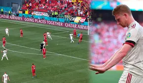 De Bruyne: gol, asistencia y festejo para Eriksen en triunfo de Bélgica