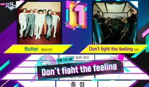 EXO derrotó a BTS con “Don’t fight the feeling” en Music Bank 