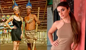 Melody visitó a los Boras en Iquitos y les cantó sus temas “No sé” y “Baile del gorila”