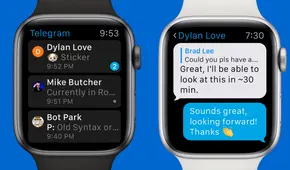 Telegram: ¿cómo responder los mensajes desde el Apple Watch sin tener que escribir?