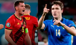Italia vs. Bélgica: posibles alineaciones para el partido de cuartos de final