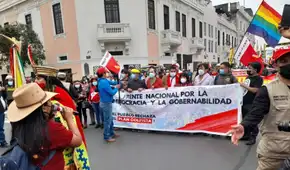 Pedro Castillo reconoce al Frente Nacional por la Gobernabilidad y Democracia Pedro Castillo reconoce al Frente Nacional por la Gobernabilidad y Democracia