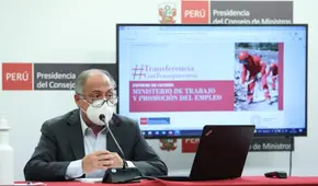 Ministros de Economía y Trabajo brindaron balance de su gestión durante el Gobierno de Transición