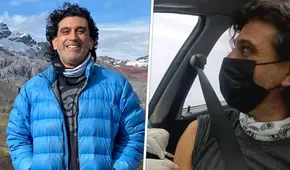 Manolo del Castillo, conductor de Reportaje al Perú, recibe vacuna contra el coronavirus