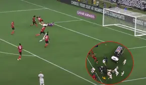 Delantero de México terminó en el hospital tras fuerte golpe durante la Copa Oro
