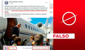 Es falso que la foto de Raúl Castro bajando de un avión demuestre que huyó de Cuba a Venezuela