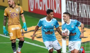 Sporting Cristal triunfó sobre el final: celestes vencieron 2-1 a Arsenal por la Sudamericana
