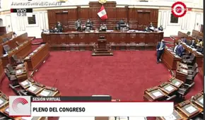 Congresistas se insultaron durante sesión virtual