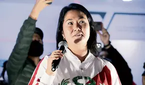 Keiko Fujimori sobre posible próxima candidatura: “No me voy de la política”