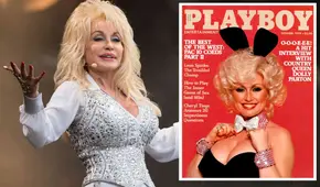 Dolly Parton, de 75 años, recrea su icónica portada en la revista Playboy