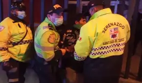 Surco: serenos atrapan a ladrón que intentó asaltar una tienda