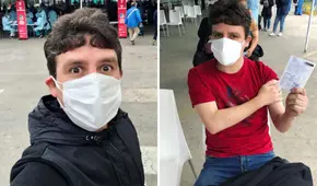 German Loero recibió la primera dosis de la vacuna contra el coronavirus: “Todo muy bien”