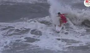 Lucca Mesinas en Tokio 2020: peruano quedó eliminado en cuartos de final de surf