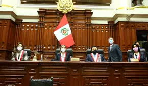 Mesa Directiva del Congreso se instaló este martes para el periodo 2021-2022